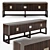 Armand Wooden Sideboard with Integrated Lighting 3D model small image 1