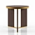 Frato NAGOYA Side Table: Chic and Compact Design 3D model small image 2