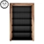 Marshall Bookcase: Modern Woodcraft Elegance 3D model small image 1