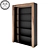 Marshall Bookcase: Modern Woodcraft Elegance 3D model small image 2