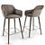 Antiba Bar Chair - Stylish and Comfortable 3D model small image 1