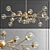 Dallas Chandelier: Modern Art-Style Lighting 3D model small image 4