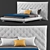 Elegant Bonaldo Full Moon Bed 3D model small image 2