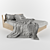 Cozy Dream Bed 3D model small image 1