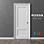 Rossa NY RD1001: Customizable Interior Doors 3D model small image 1
