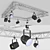  Versatile Stage Lighting Assembly 3D model small image 2