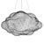 Ethereal LED Cloud Chandelier 3D model small image 3