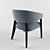 Etta Armchair: Modern Elegance for Any Space 3D model small image 2