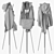 Splash Modern Coat Rack 3D model small image 3