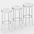 Sleek Select Bar Stool: Horgenglaraus 11-373 3D model small image 3