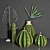 Athezza Vases: Timeless Elegance 3D model small image 4