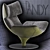 Sleek Harley Armchair: Modern Comfort 3D model small image 3