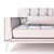 Casanova Sofa: Elegant and Spacious 3D model small image 3
