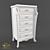 Gasparo Dresser: Compact and Spacious 3D model small image 1