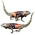 Iguana Terrarium: Autumn Edition 3D model small image 2