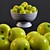  Fresh Harvest Apples 3D model small image 1