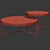 Elegant Tables Set for Stylish Living Spaces 3D model small image 2