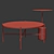 Elegant Tables Set for Stylish Living Spaces 3D model small image 3