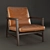 Elegant Sean Armchair: Borzalino 3D model small image 1