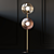 Orbital Crystal Floor Lamp 3D model small image 3