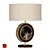 Elegant Tier Table Lamp 3D model small image 1