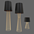 Modern and Stylish: Tulip Family Floor Lamps 3D model small image 1