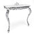 Handcrafted Beatrice Romano Home Bath Console, 2 Legs 3D model small image 2