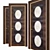 TCM K110 Creative Stylized Door 3D model small image 1