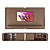 Luxury Leather TV Cabinet: Turri Madison 3D model small image 1