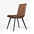 Vintage-inspired Williamsburg Dining Chair 3D model small image 4