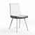 Vintage-inspired Williamsburg Dining Chair 3D model small image 6