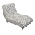 Elegant Chesterfield Chaise Lounge 3D model small image 2