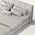 Miranda Bed by Laskasas 3D model small image 3