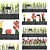 Vertical Greening Kit: Exotic Houseplants 3D model small image 1