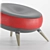 Modern Round Chair: Soft Comfort Collection 3D model small image 2