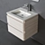 Modern Coria 60cm Bathroom Set 3D model small image 2