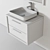 Indiana 70cm: Stylish Bathroom Furniture 3D model small image 3