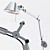 Modern Wall Light Fixture: TOLOMEO 3D model small image 2