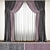 Detailed Curtain Model | 3ds Max & Obj 3D model small image 1