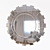 Garda Brass Wall Mirror 3D model small image 1