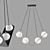 Title: Scandinavian Style Hanging Ceiling Chandelier 3D model small image 1