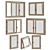 Elegant Window Decors Collection 3D model small image 1