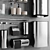 KEUCO PLAN set 3 - Sleek Bathroom Accessory Set 3D model small image 3