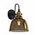 Amalfi Metal and Glass Pendant Light 3D model small image 1