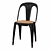 Monterey Plywood Dining Chair 3D model small image 1