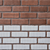 Brick Red Masonry: Detailed Textures 3D model small image 2