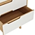 Sleek Curve Highboard: Functional Design for Stylish Storage 3D model small image 2