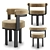 Elegant Kana Chair by Vonnegut 3D model small image 1