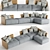 Modern Comodo Sofa 3D model small image 1