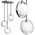 POISE Pendant Lamps - 120/42cm 3D model small image 2